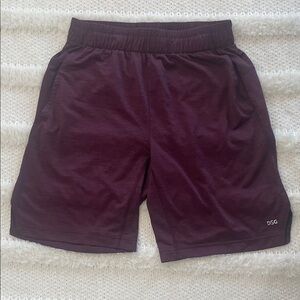 DSG dick’s Sporting Goods Burgundy Maroon Performance Shorts pockets men’s S